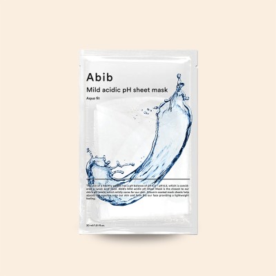 Abib Mild Acidic pH Sheet Mask – nawilżająco-napinająca skórę maska w płachcie