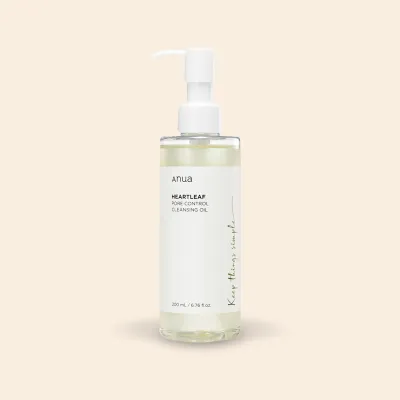 Anua Heartleaf Pore Control Cleansing Oil – Olejek do oczyszczania twarzy – 200ml