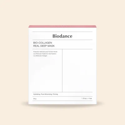 Biodance Bio-Collagen Real Deep Mask – kolagenowa maska do twarzy – 4szt