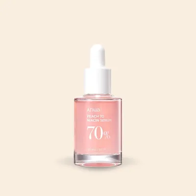 Anua Peach 70% Niacinamide Serum – Rozświetlające Serum z Ekstraktem z Brzoskwini – 30ml Anua Peach 70% Niacinamide Serum – Rozświetlające Serum z Ekstraktem z Brzoskwini – 30ml