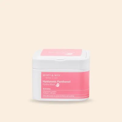 Mary&May Hyaluronic Panthenol Hydra Mask – Nawilżająca Maska z Pantenolem – 30szt Mary&May Hyaluronic Panthenol Hydra Mask – Nawilżająca Maska z Pantenolem – 30szt