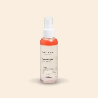 Mary&May Rose Collagen Mist Serum – Różane Serum Mgiełkowe z Kolagenem – 100ml