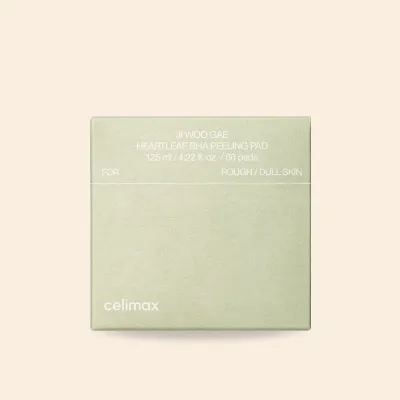 Celimax Ji Woo Gae Heartleaf BHA Peeling Pad – Peelingujące płatki z ekstraktem z pstrolistki – 60szt Celimax Ji Woo Gae Heartleaf BHA Peeling Pad – Peelingujące płatki z ekstraktem z pstrolistki – 60szt