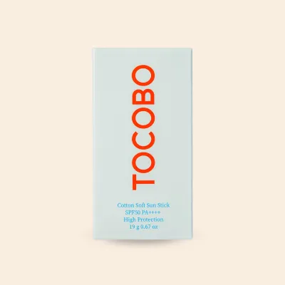 TOCOBO Cotton Soft Sun Stick SPF50+ PA++++ – Matujący Sztyft Przeciwsłoneczny – 19g TOCOBO Cotton Soft Sun Stick SPF50+ PA++++ – Matujący Sztyft Przeciwsłoneczny – 19g