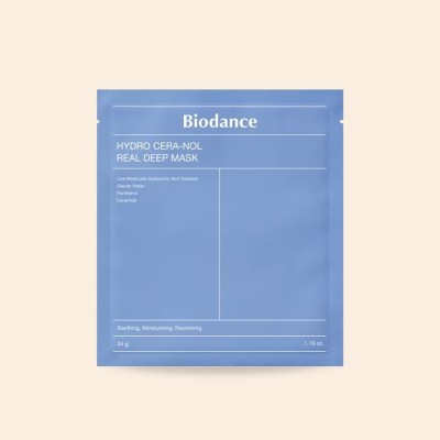 BIODANCE Hydro Ceranol Real Deep Mask – maska głęboko nawilżająca i regenerująca barierę skóry – 1szt
