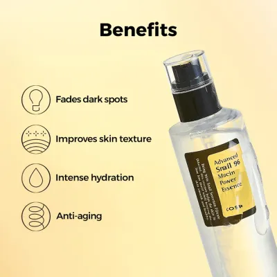 COSRX Advanced Snail 96 Mucin Power Essence – esencja regenerująca ze śluzu ślimaka – 100ml COSRX Advanced Snail 96 Mucin Power Essence – esencja regenerująca ze śluzu ślimaka – 100ml