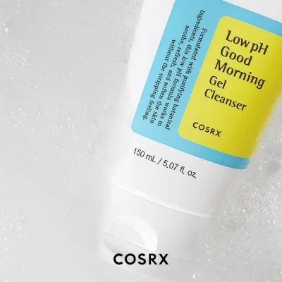 COSRX Low pH Good Morning Gel Cleanser – Żel oczyszczający o niskim pH do porannej pielęgnacji – 150ml COSRX Low pH Good Morning Gel Cleanser – Żel oczyszczający o niskim pH do porannej pielęgnacji – 150ml