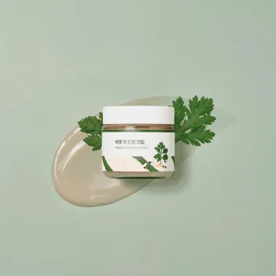Round Lab Mugwort Calming Cream – Krem łagodzący redukujący zaczerwienienia – 80ml Round Lab Mugwort Calming Cream – Krem łagodzący redukujący zaczerwienienia – 80ml