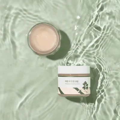 Round Lab Mugwort Calming Cream – Krem łagodzący redukujący zaczerwienienia – 80ml Round Lab Mugwort Calming Cream – Krem łagodzący redukujący zaczerwienienia – 80ml