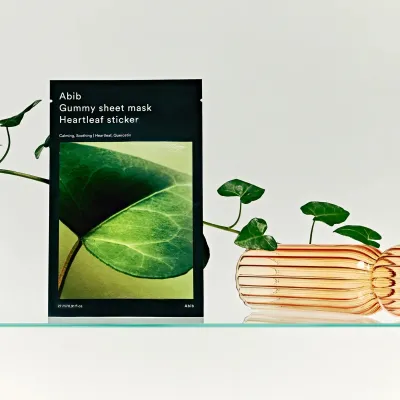 Abib Gummy Sheet Mask Heartleaf Sticker – Kojąco‑nawilżająca maska w płachcie – 27ml Abib Gummy Sheet Mask Heartleaf Sticker – Kojąco‑nawilżająca maska w płachcie – 27ml