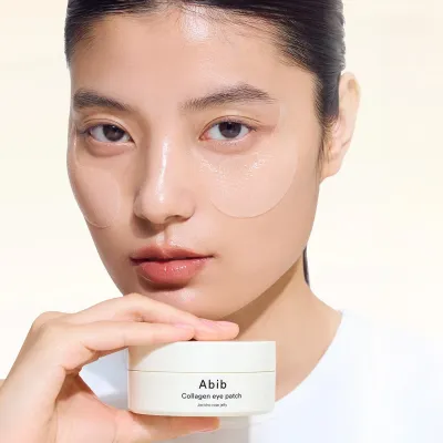 Abib Collagen Eye Patch Jericho Rose Jelly – Intensywnie Nawilżające Płatki pod Oczy – 60szt