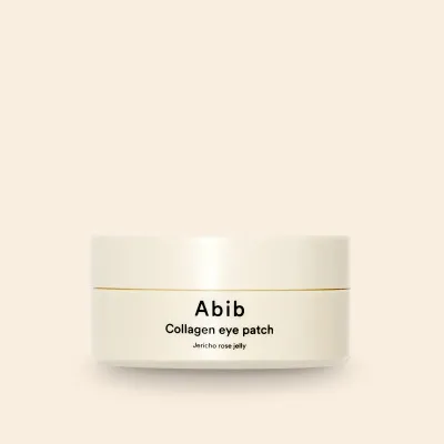 Abib Collagen Eye Patch Jericho Rose Jelly – Intensywnie Nawilżające Płatki pod Oczy – 60szt