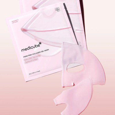 Medicube PDRN Pink Collagen Gel Mask – Ujędrniająca Maska z Kolagenem i PDRN