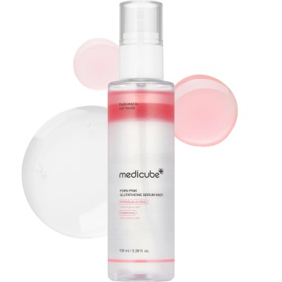 Medicube PDRN Pink Glutathione Serum Mist – Rozświetlająca Mgiełka-Serum z PDRN i Glutationem Medicube PDRN Pink Glutathione Serum Mist – Rozświetlająca Mgiełka-Serum z PDRN i Glutationem