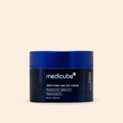 Medicube Zero Pore One Day Cream – Krem zwężający pory z kwasem BHA