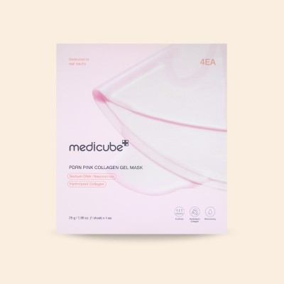 Medicube PDRN Pink Collagen Gel Mask – Ujędrniająca Maska z Kolagenem i PDRN