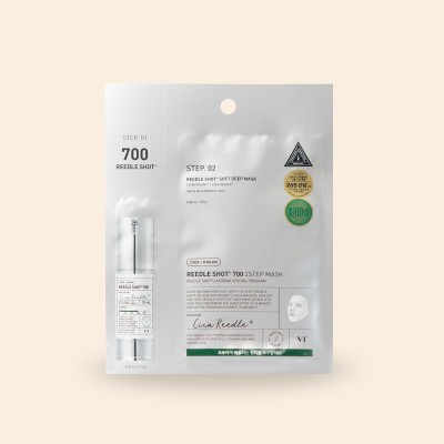 VT Cosmetics Reedle Shot 700 2 Step Mask – Dwuetapowa Maska w Płachcie z Mikroigłami VT Cosmetics Reedle Shot 700 2 Step Mask – Dwuetapowa Maska w Płachcie z Mikroigłami