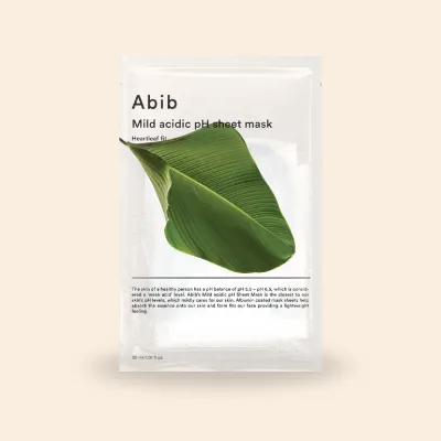 Abib Mild Acidic pH Sheet Mask Heartleaf Fit | Dbajnik.pl