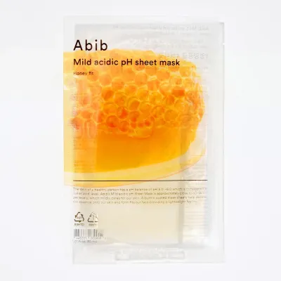 Mild Acidic pH Sheet Mask Honey Fit – Nawilżająco‑kojąca maska w płachcie z miodem – 30ml
