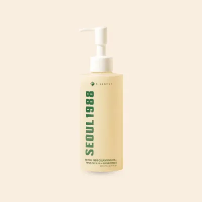 SEOUL 1988 Cleansing Oil : Pine Cica 1% + Probiotics – Łagodzący olejek do demakijażu – 200ml