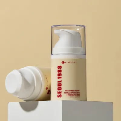 SEOUL 1988 Cream: Retinal Liposome 1% + Fermented Rice – Przeciwzmarszczkowy krem z retinalem – 50ml