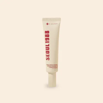 SEOUL 1988 Eye Cream : Retinal Liposome 4% + Fermented Bean – Przeciwzmarszczkowy krem pod oczy z retinalem – 30ml
